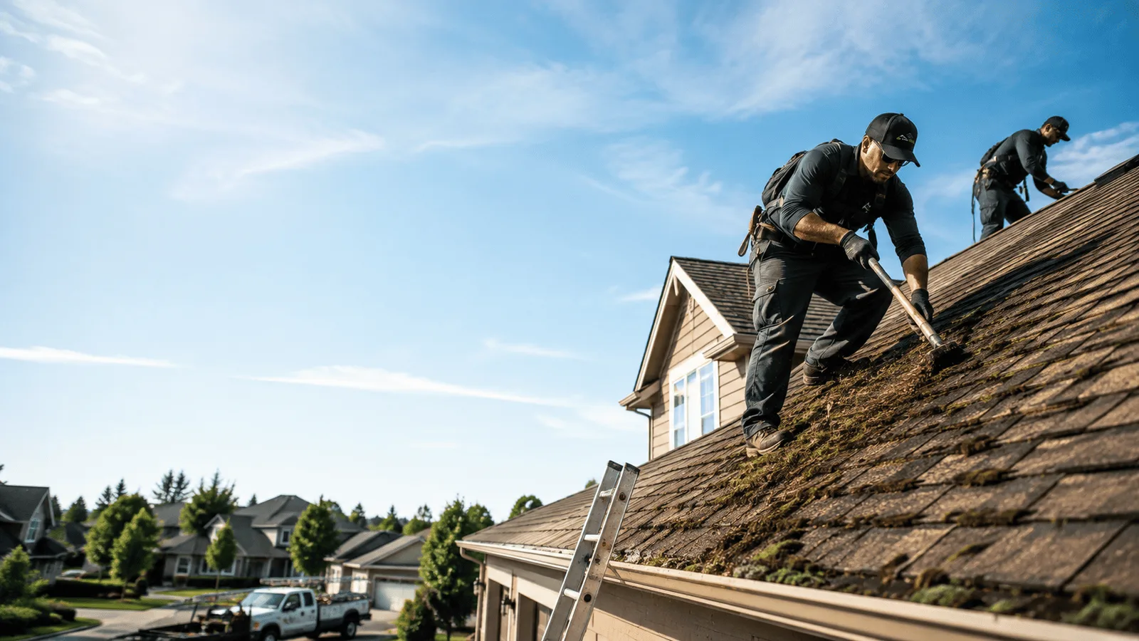 Roof Moss Removal in Chickasha, OK near me